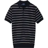 Baileys Polo heren Blauw Polo knitted SS Polo Collar b 615777/60
