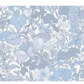 Architects Paper Floral Impression - Grijs - Bloemrijk - 377566