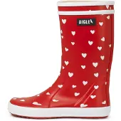 Aigle Boots 'Lolly Pop Play Unisex' rood / zwart / wit