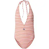 Calvin Klein Swimwear Badpak koraal / wit