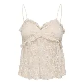 ONLY Top 'ONLALBINA' beige