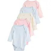 Next Rompertje/body lichtblauw / lichtgeel / rosa