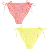 Next Bikinibroek geel / koraal