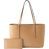 Calvin Klein Shopper 'Foil Logo Tote With' lichtbruin