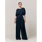 SAVEL Jumpsuit 'Mona' donkerblauw