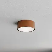 TEMAR LIGHTING Plafondlamp Cleo, dimbaar, koper, Badkamer, metaal, Plafondlamp badkamer