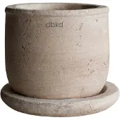 DBKD Terra pot Sand, Ø14x14 cm