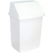Kadax Click-it Serie - Prullenbak - 15L - Wit - Kunststof