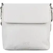 Jost schoudertas Bergen Crossbody Bag Creme White Lichtgrijs