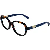 Longchamp LO2784 55/17/140 Blauw bruin havana Acetaat VROUW LO2784