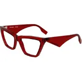 Karl Lagerfeld Bril - - KL6195 - Rood - BIO PLASTIC INJ-G820 - 54/17/140