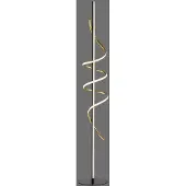 JUST LIGHT LED-vloerlamp Emanda, dimbaar, zwart, Woon-/ Eetkamer, metaal, Modern, LED vloerlamp