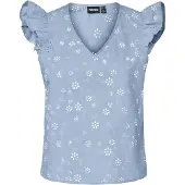 Pieces Blouse 'PCBanna' smoky blue