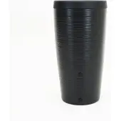 Vita Regenton Gobi zwart 240L, incl. vulautomaat, kraan met Gardena koppeling en plantenbak