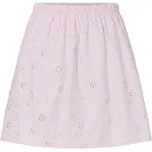 Pieces Rok 'PCBanna' rosa / wit