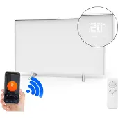 Quality Heating Infrarood paneel QH-SP - 60 x 50 cm - 350W - Geïntegreerde thermostaat - Smart Home Wifi - Inclusief voetjes - Verplaatsbaar - Lichtgewicht