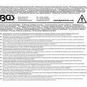 Bgs 309 Steigerbouwershaak, 17x21 mm