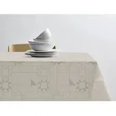 Södahl Tafelkleed Star Damask Beige-100 x 140 cm