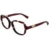 Longchamp LO2784 55/17/140 Rode bruine havana Acetaat VROUW LO2784