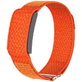 Strap-it Nylon bandje geschikt voor Amazfit Helio (Oranje)