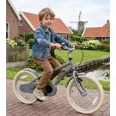 2Cycle kinderfiets 18 inch (5 tot 7 jaar) voor jongens mat-grijs