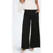JDY Jacqueline de Yong Broek Jdytanja Life Wide Flowy Pant Jrs N 15249043 Black Dames Maat - W30 X L32