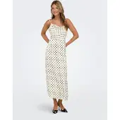ONLY Zomerjurk 'ONLHimi' zwart / offwhite