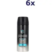 Axe 6x Axe Deodorant Bodyspray Ice Chill 150 ml