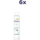 Dove 6x Deo spray - 200ml - fresh care