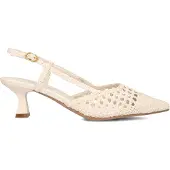 Stefano lauran Dames Hakken Pe2601 - Beige - Maat 37
