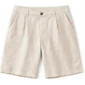 Mazine - Women's Linen Bermuda - Short XL, beige