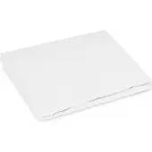 Eurofirany Basic Hoeslaken 160x200cm, 30cm Hoog, Wit - Katoen