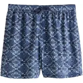 Next Zwemshorts 'Navajo' navy / indigo / pastelblauw