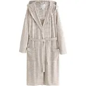 Next Ochtendjas donkerbeige / offwhite
