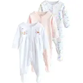 Next Rompertje/body gemengde kleuren / rosé / wit