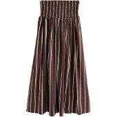 Next Rok chocoladebruin / wit