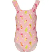ZigZag - Kid's Carly Swimsuit - Badpak 128, roze