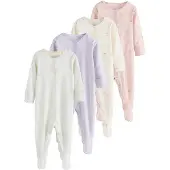 Next Nachtkledij lichtbeige / lichtblauw / lavendel / oudroze