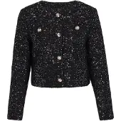 Faina Blazers 'Festive' zwart / zilver