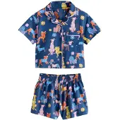 Next Nachtkledij navy / geel / sering / donkeroranje