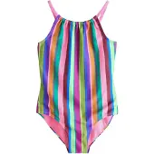 Next Badpak turquoise / olijfgroen / lila / pink
