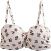 Next - Dames - F-K Twist Bandeau Bikini Top - Crème