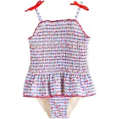 Next Badpak blauw / rood / wit