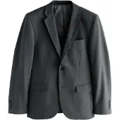 Next - Heren - Slim Fit - Must-have kostuum: colbert - Regular - Grijs