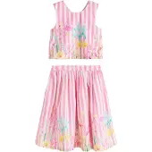 Next Set aqua / geel / pitaja roze / offwhite