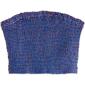 Next - Dames - Gesmokte bandeau-top - Paars