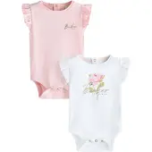 Ted Baker Rompertje/body goud / groen / rosa / wit