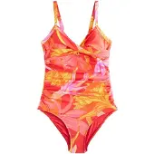 Next Shaping-badpak donkergeel / kreeft / donkeroranje / fuchsia