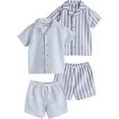 Next Nachtkledij blauw / wit