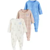 Next Nachtkledij ecru / blauw / bruin